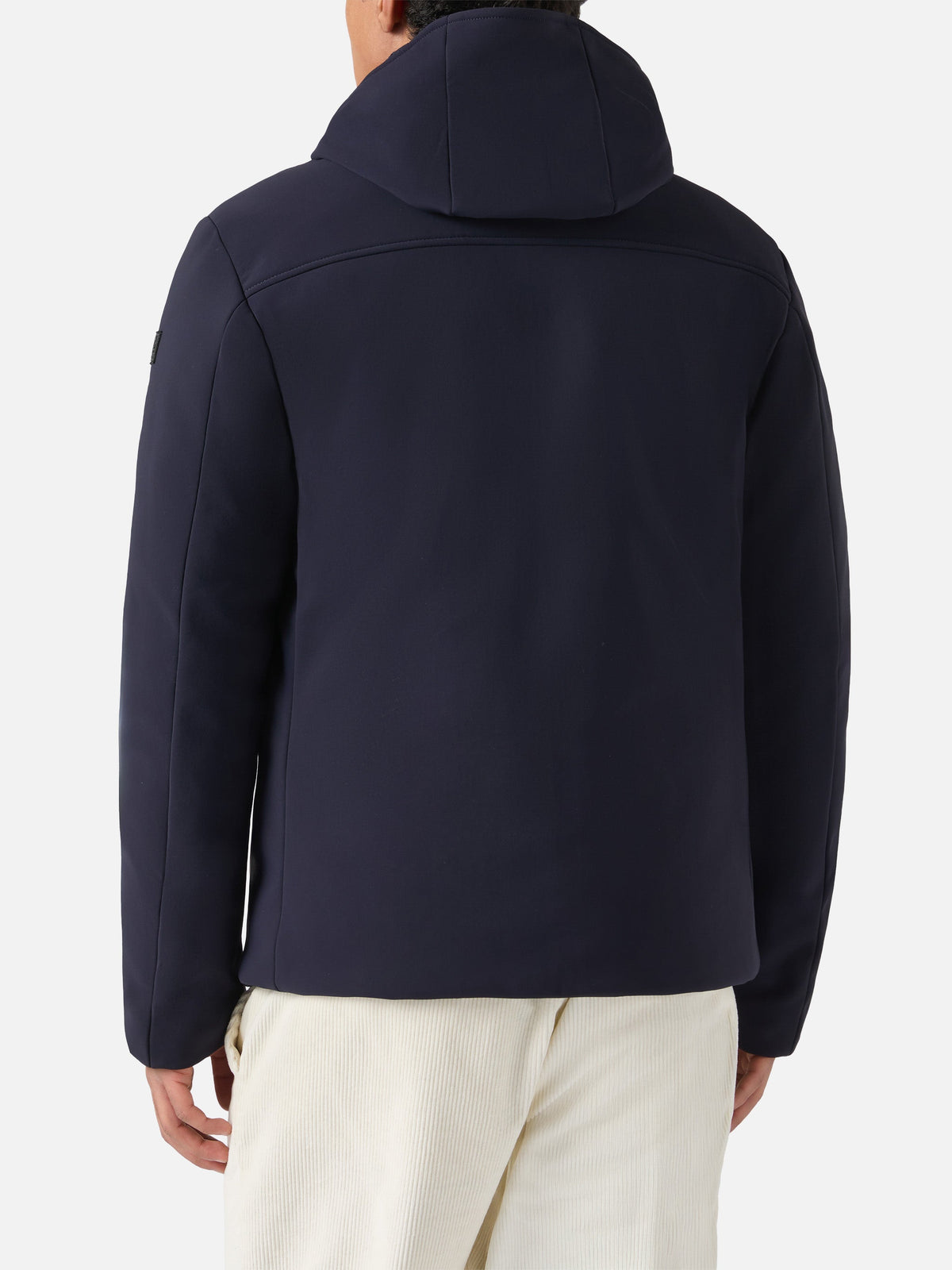 Piumino Hamilton blu navy con fodera a quadri product image 4