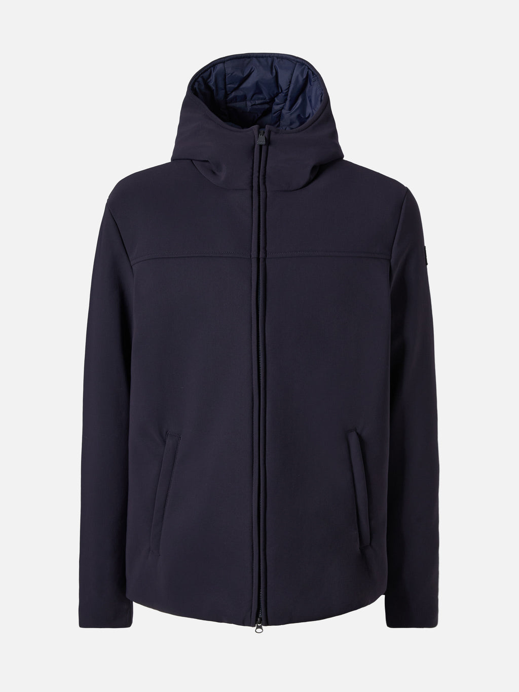 Piumino Hamilton blu navy con fodera a quadri product image 5
