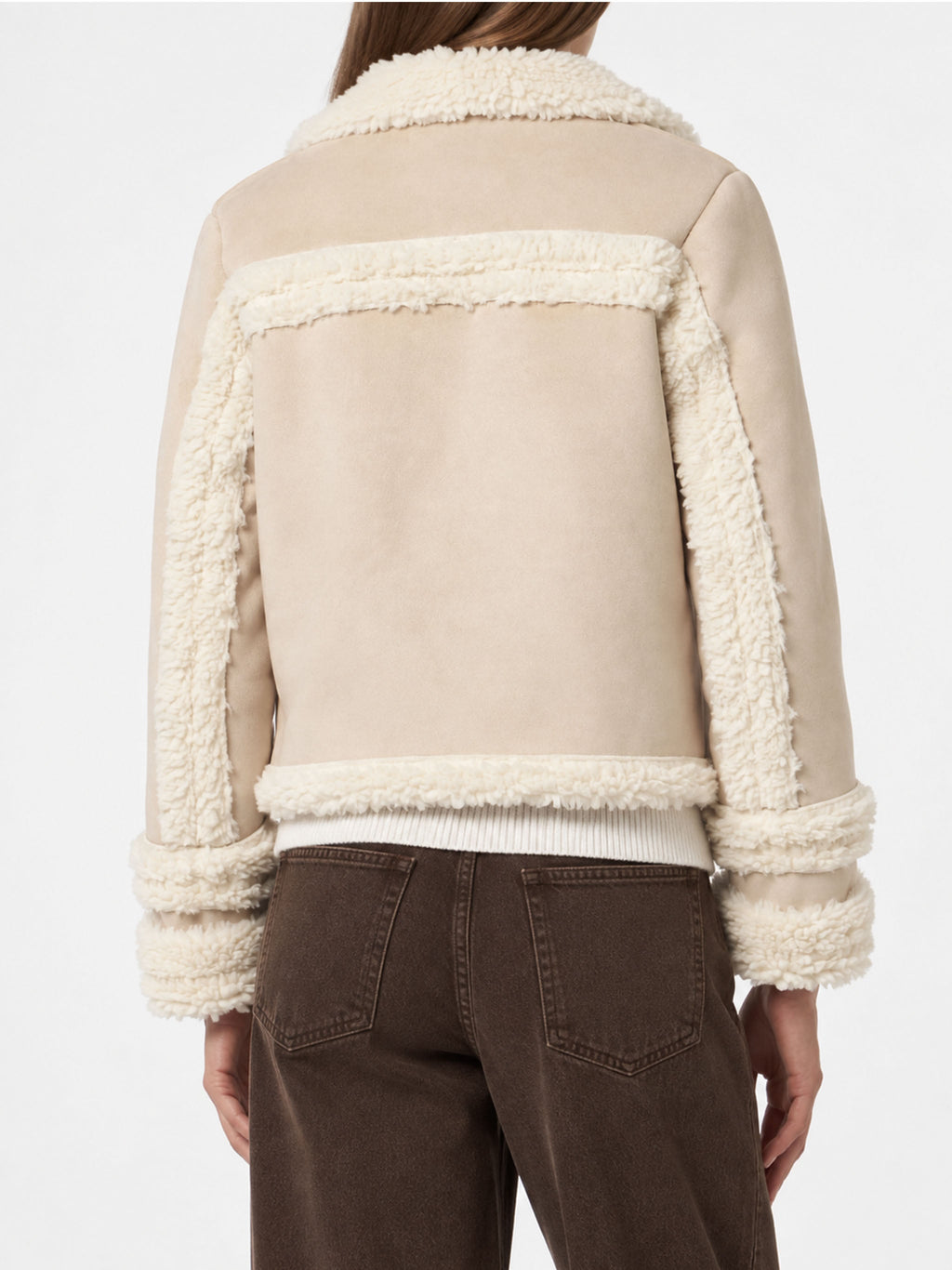 Giacca Hella beige effetto montone product image 2