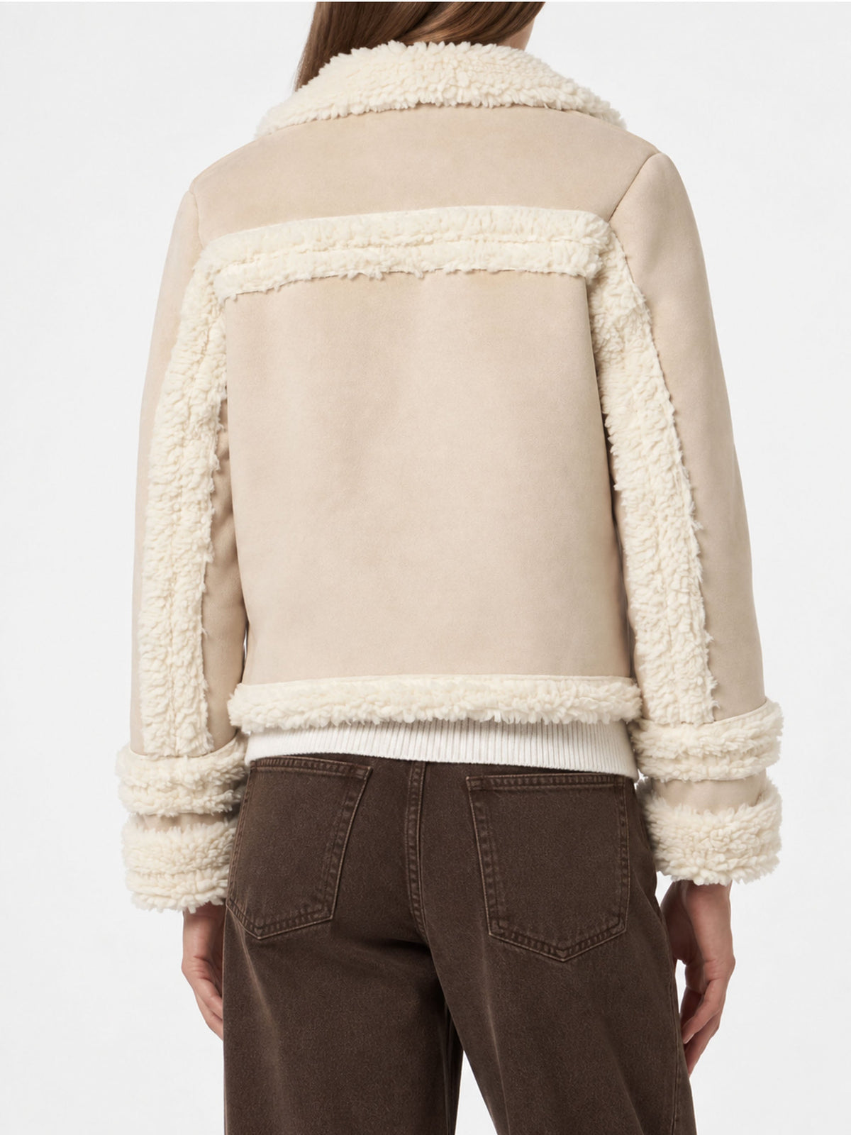 Giacca Hella beige effetto montone product image 2