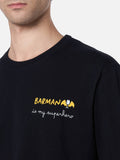 T-shirt Arnott nera con ricamo Barman product image 1