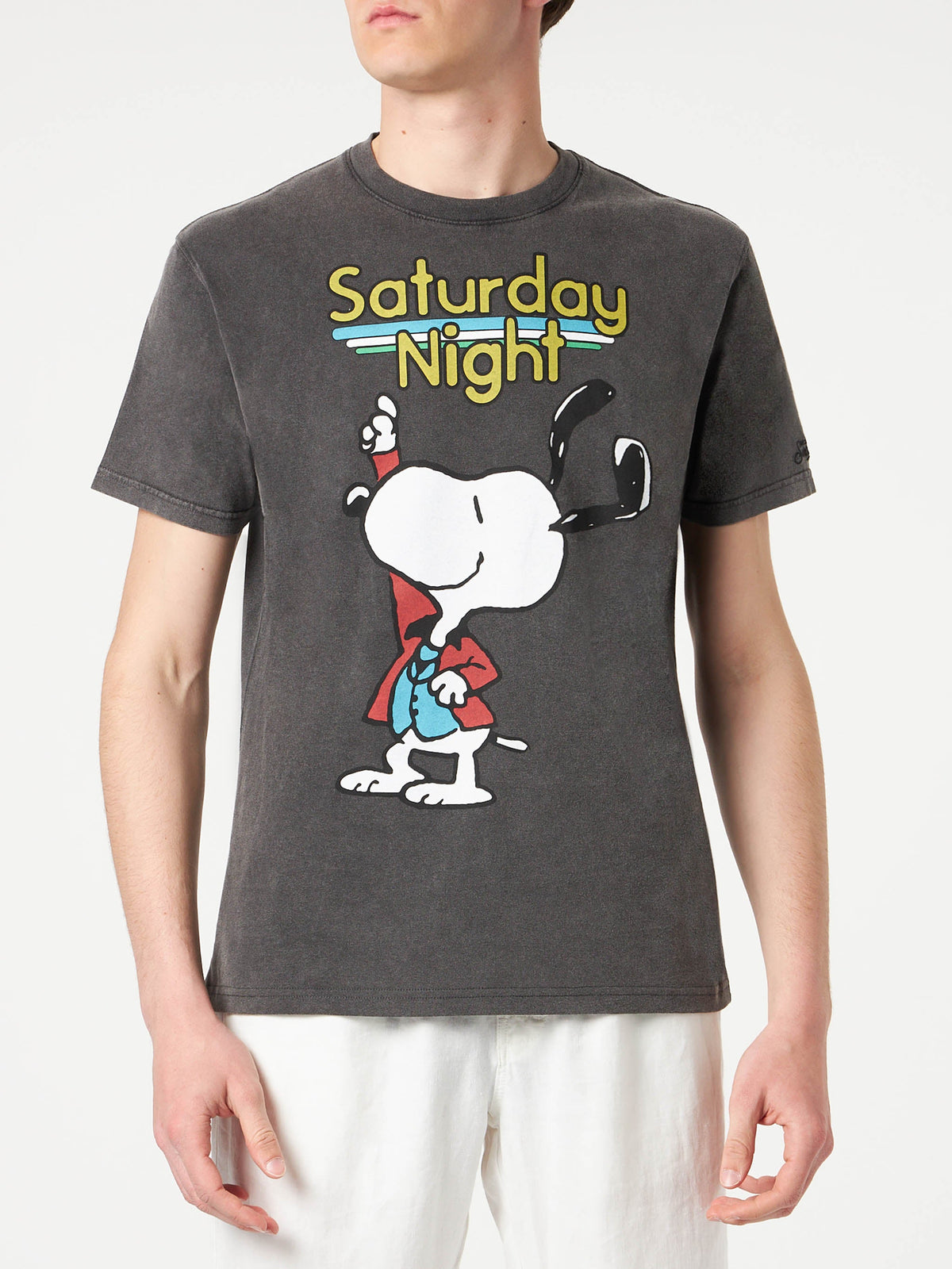 T-shirt Jack nera con stampa Snoopy ballerino | Special product image 2