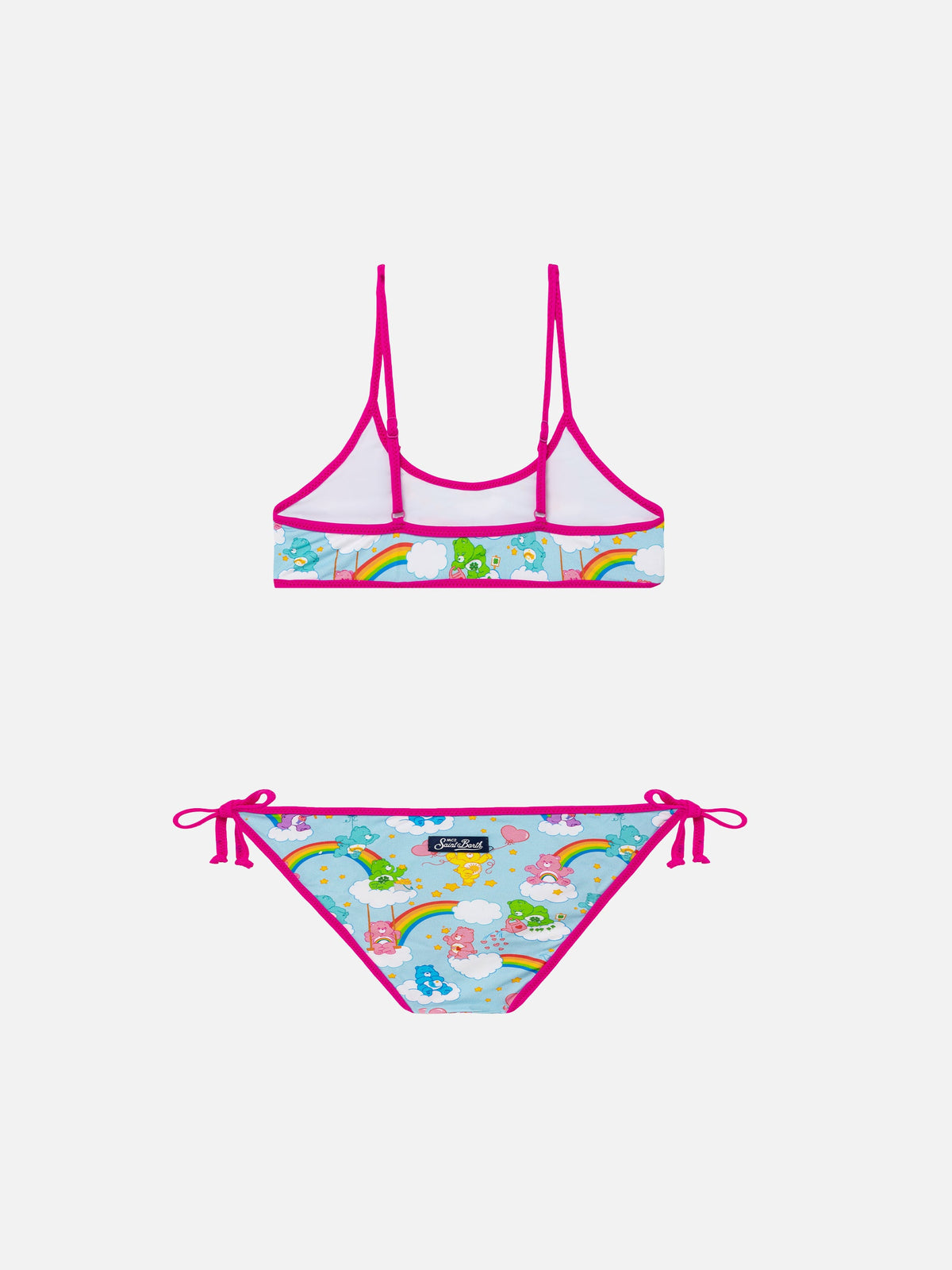 Bikini bralette string Jaiden con stampa Care Bears | Special Edition