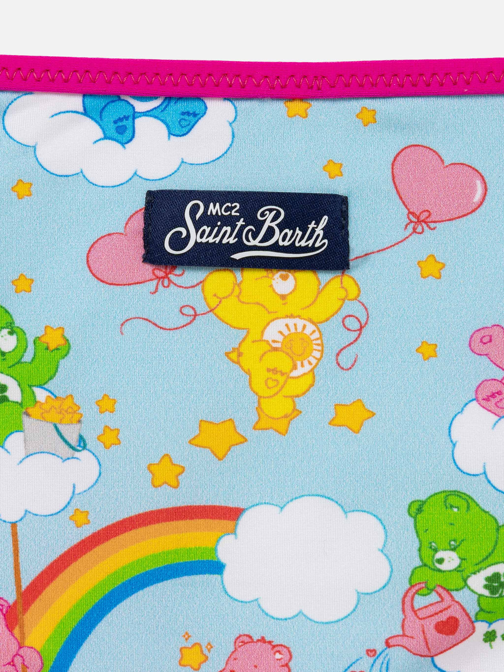 Bikini bralette string Jaiden con stampa Care Bears | Special Edition