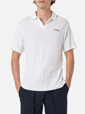 Polo Jeremy bianca in spugna con ricamo logo product image 1