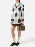 Abito Leonie Soft con jacquard argyle | Special Edition