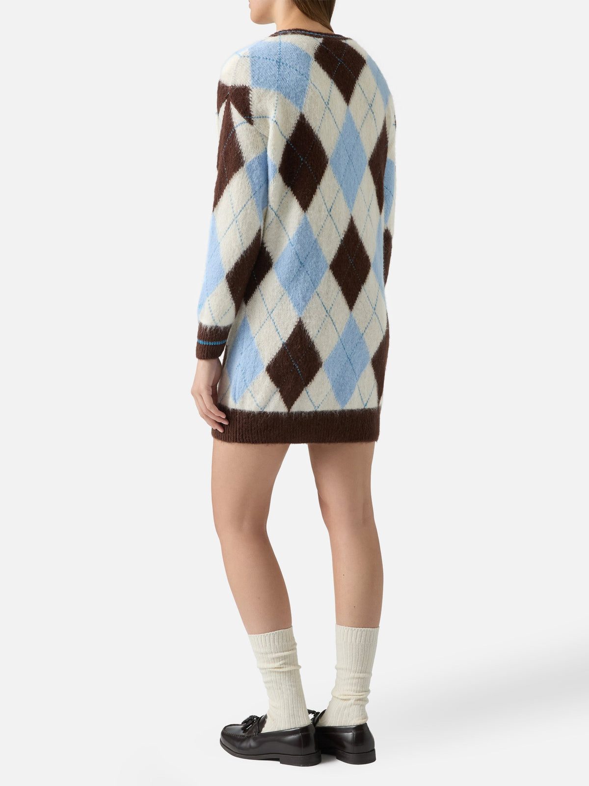 Abito Leonie Soft con jacquard argyle | Special Edition