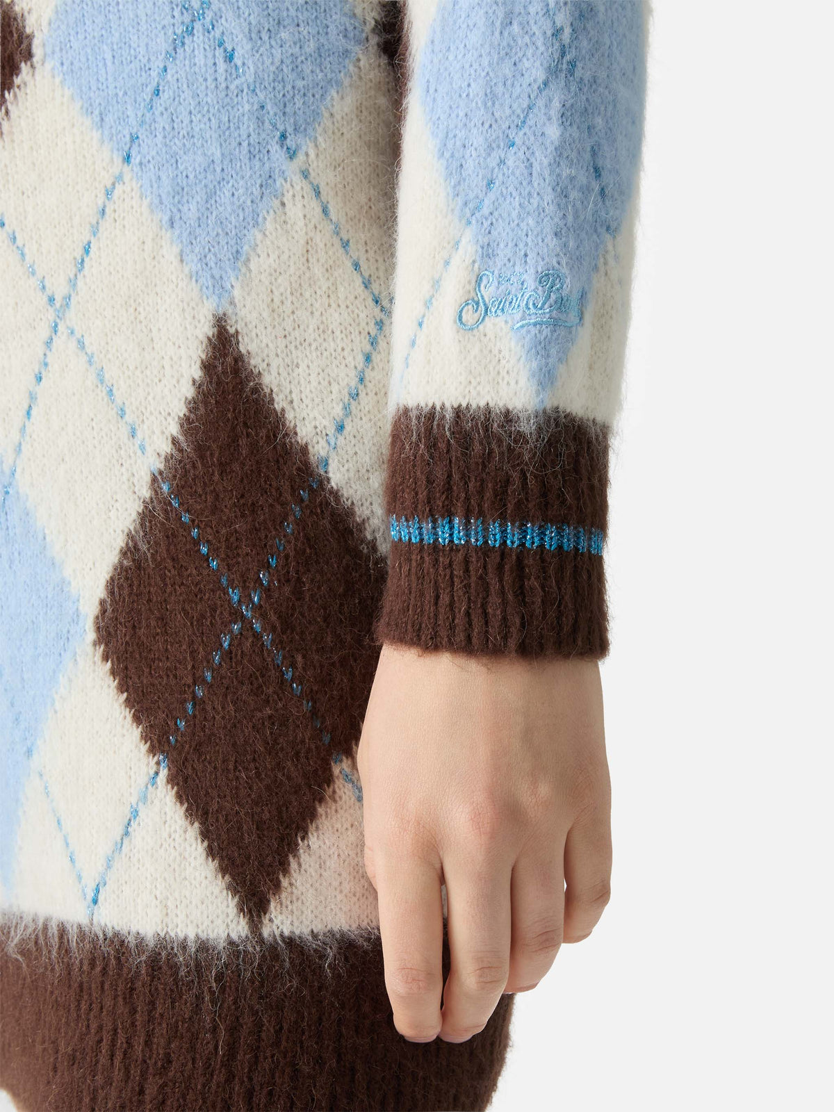 Abito Leonie Soft con jacquard argyle | Special Edition