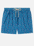 Costume mare Lighting Micro Fantasy con stampa stelle marine su fondo blu navy