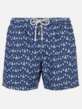 Costume mare Lighting Micro Fantasy con stampa tequila su fondo blu navy