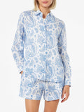 Camicia Meredith in lino con stampa paisley product image 1