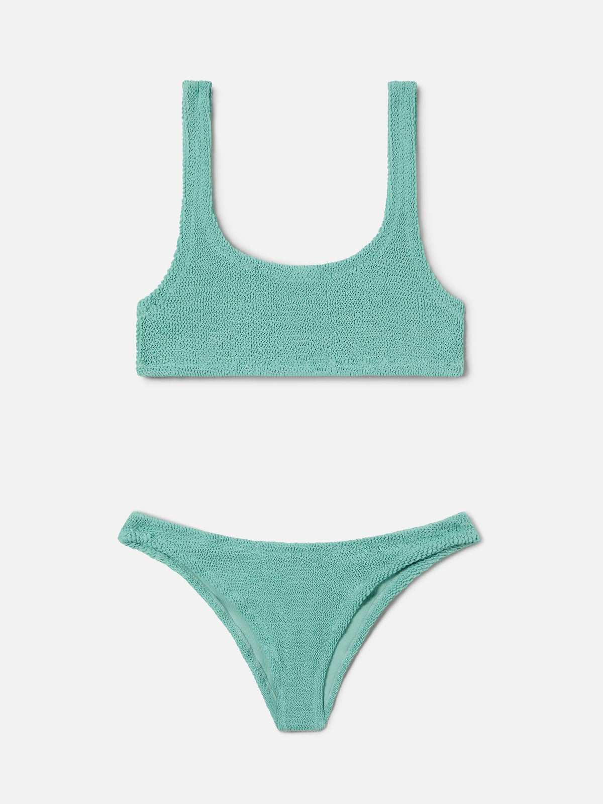Bikini Naima Elise crinkle verde salvia