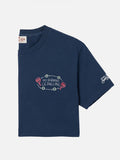 T-shirt Portofino blu navy con ricamo Girano palline product image 1