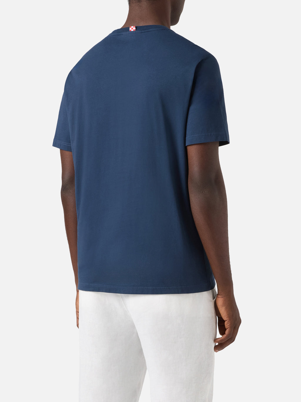 T-shirt Portofino blu con ricamo I Found My Gin In product image 4