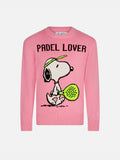 Maglia Princess rosa con stampa Snoopy padel | Special Edition