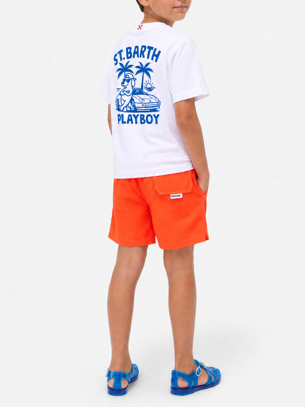 T-shirt Portland Jr con maxi stampa Playboy sul retro product image 5