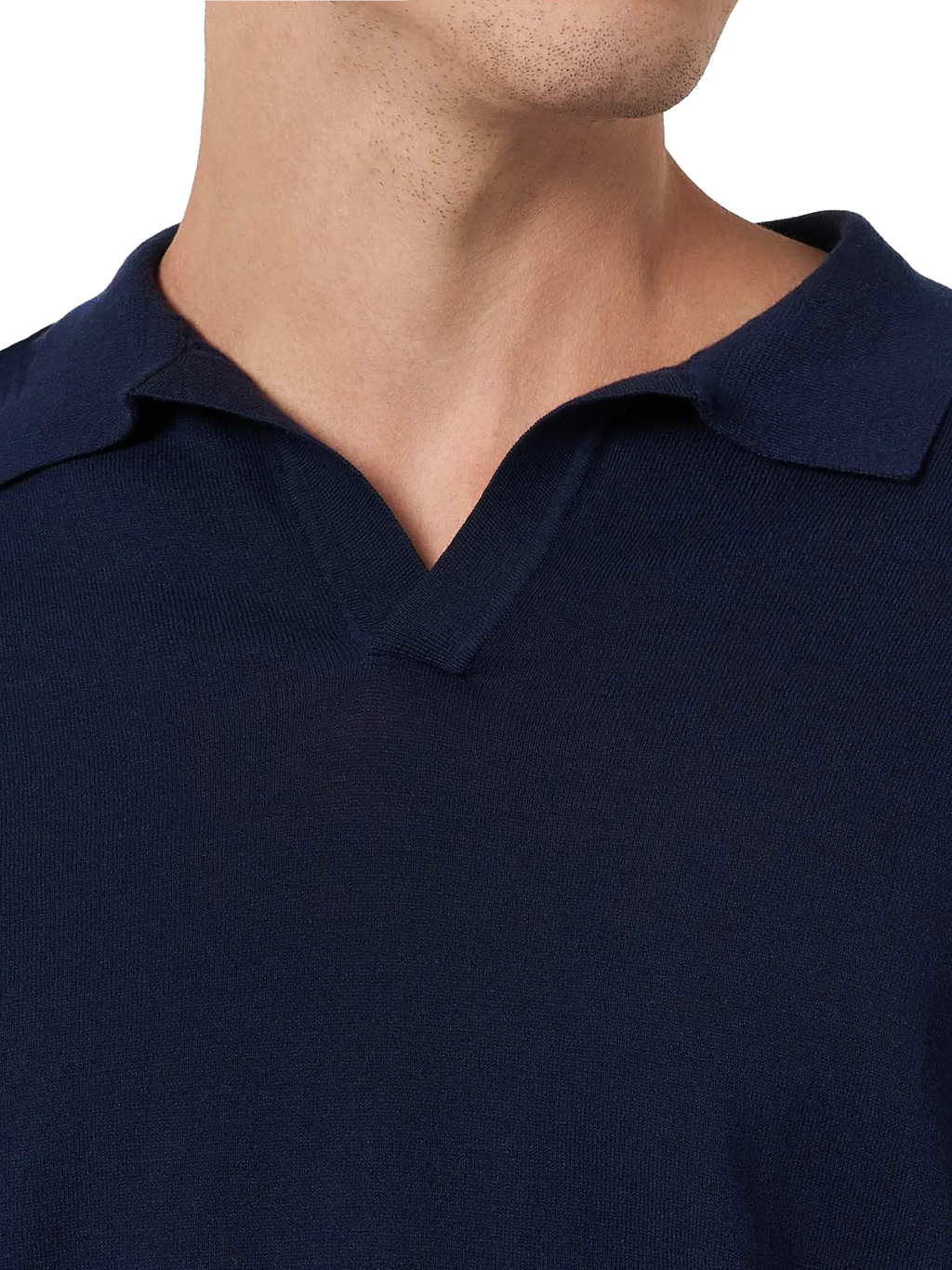 Polo Sloan blu navy in cotone product image 2