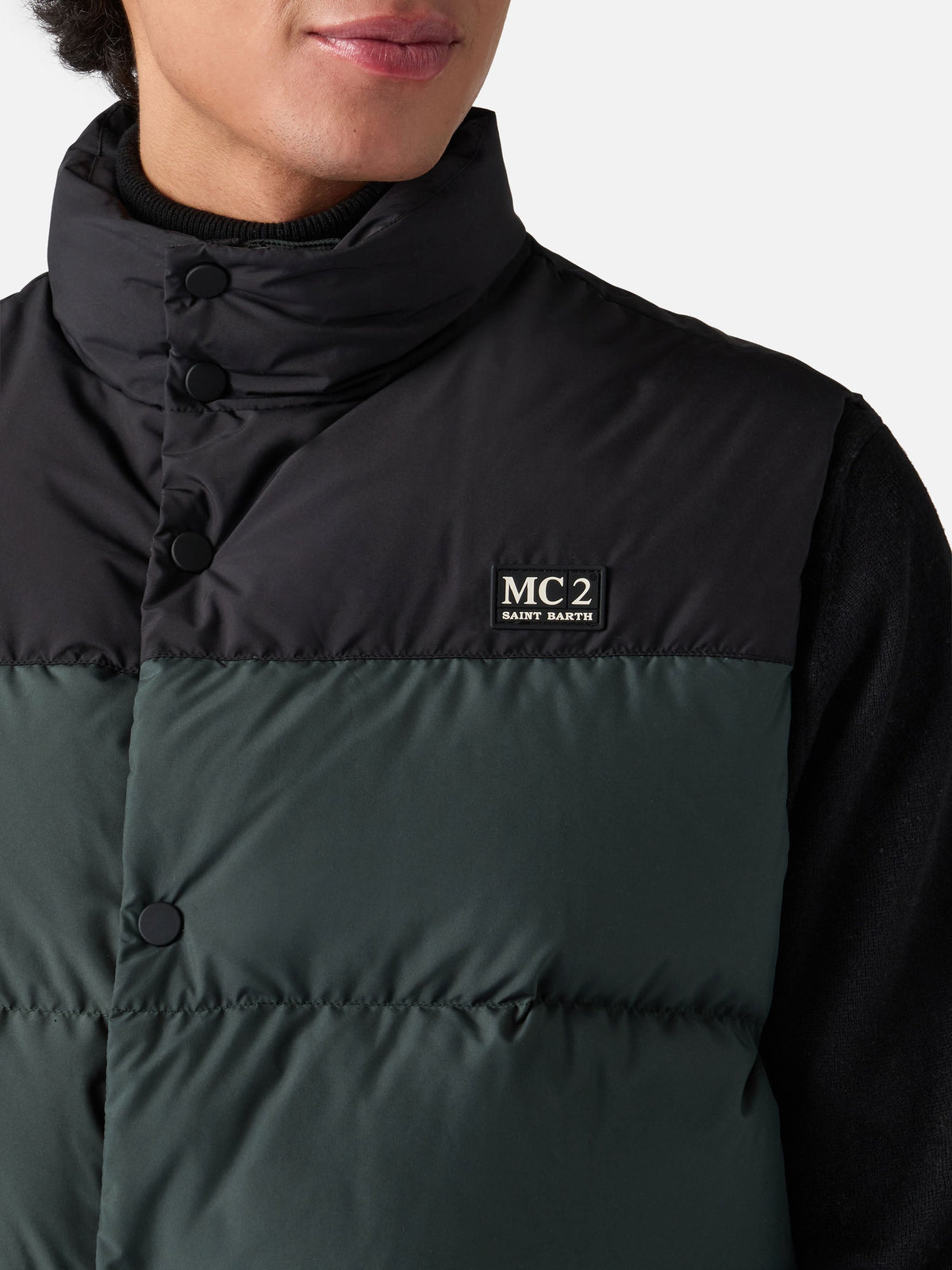 Gilet imbottito Thunder verde scuro