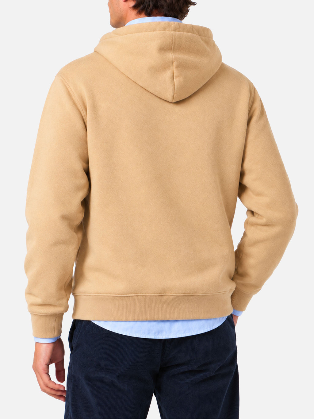 Felpa con cappuccio Tribeca beige patch Cortina product image 3