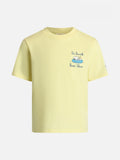 T-shirt gialla con ricamo Snoopy boat show | Special Edition product image 1