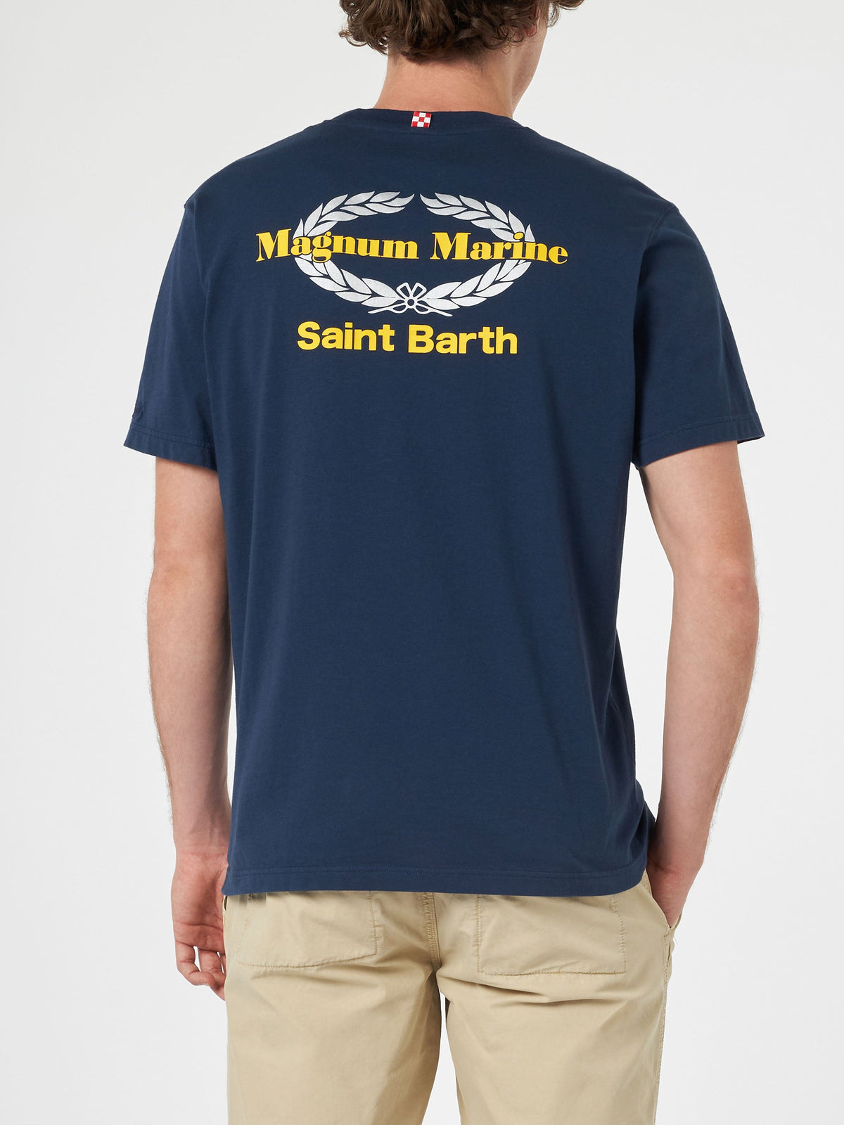 T-shirt blu con stampa Magnum Marine | Special Edition product image 3
