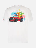 T-shirt bianca con stampa Cryptopuppets Good Fellas product image 1