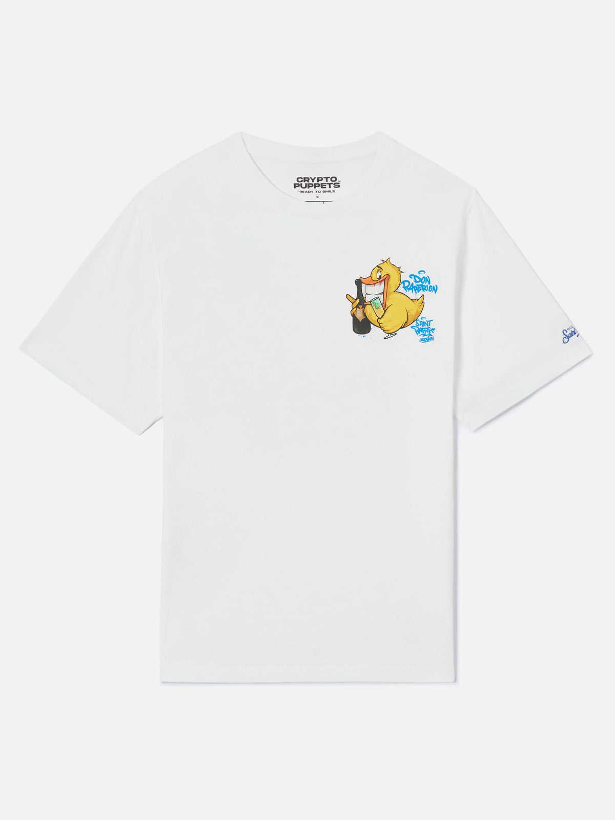 T-shirt bianca con stampa Don Paperion | Special Edition product image 5