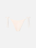 Slip mare Virgo beige con strass