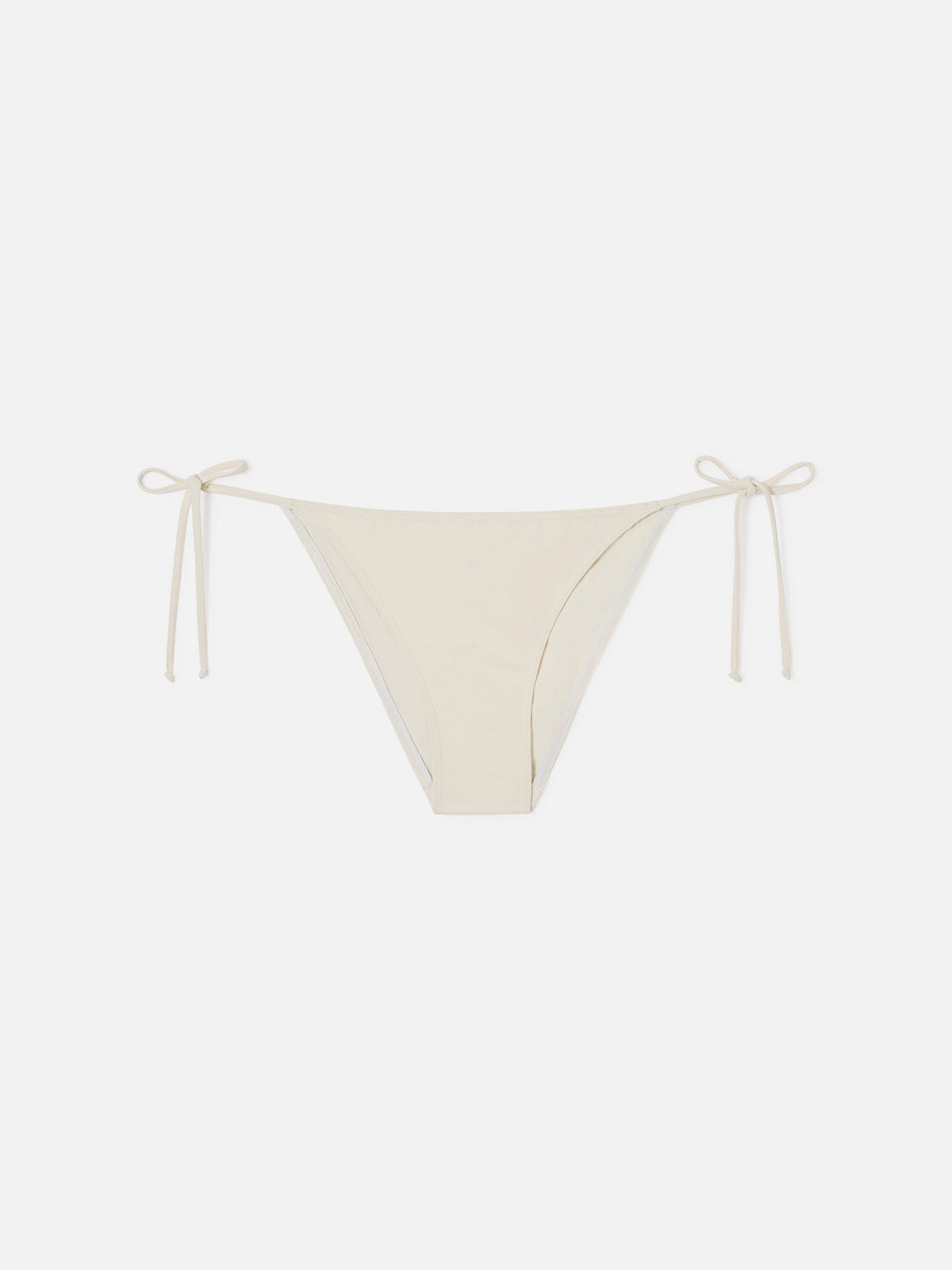 Slip mare Virgo con laccetti crema