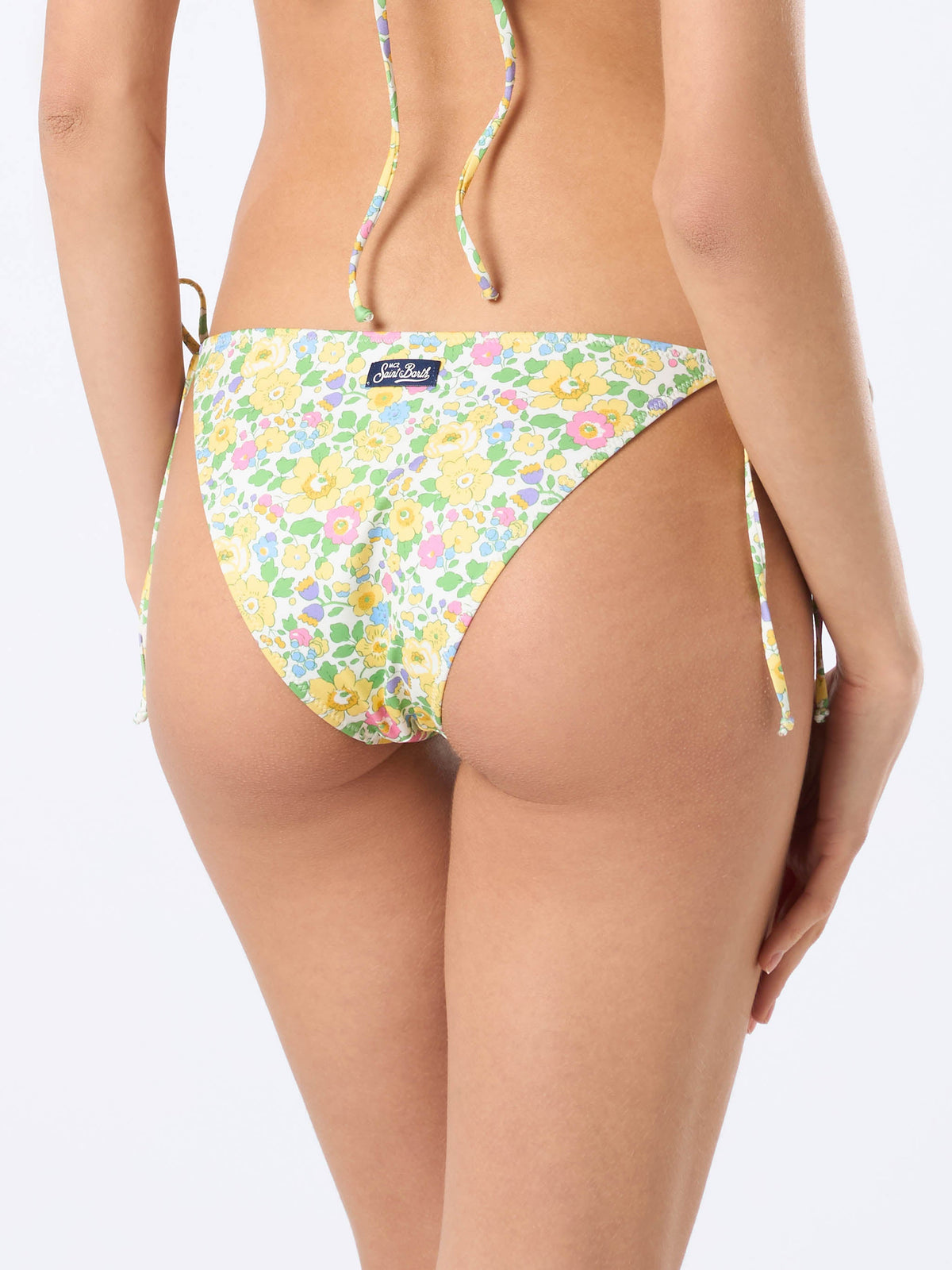 Slip bikini Virgo con stampa Betsy | Made with Liberty Fabric