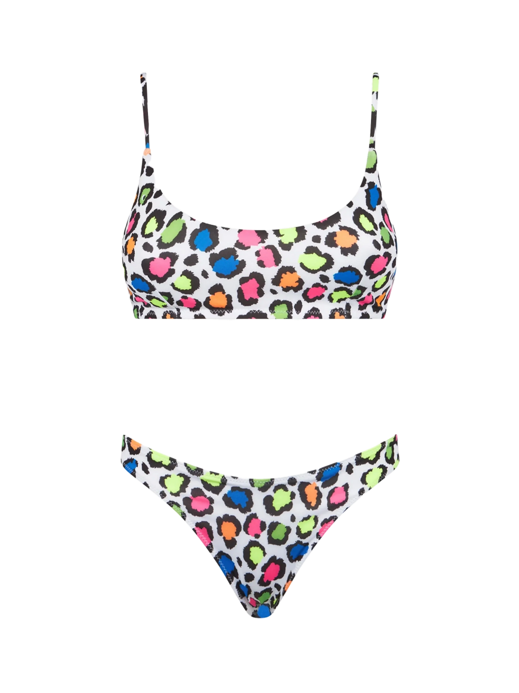 Bikini Judy Naomi bralette stampa animalier pop