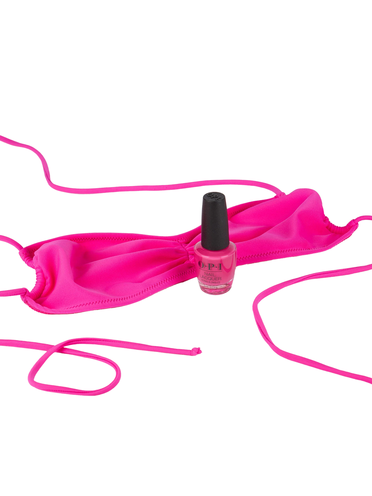 Bikini Levante Norah fascia fucsia tinta unita