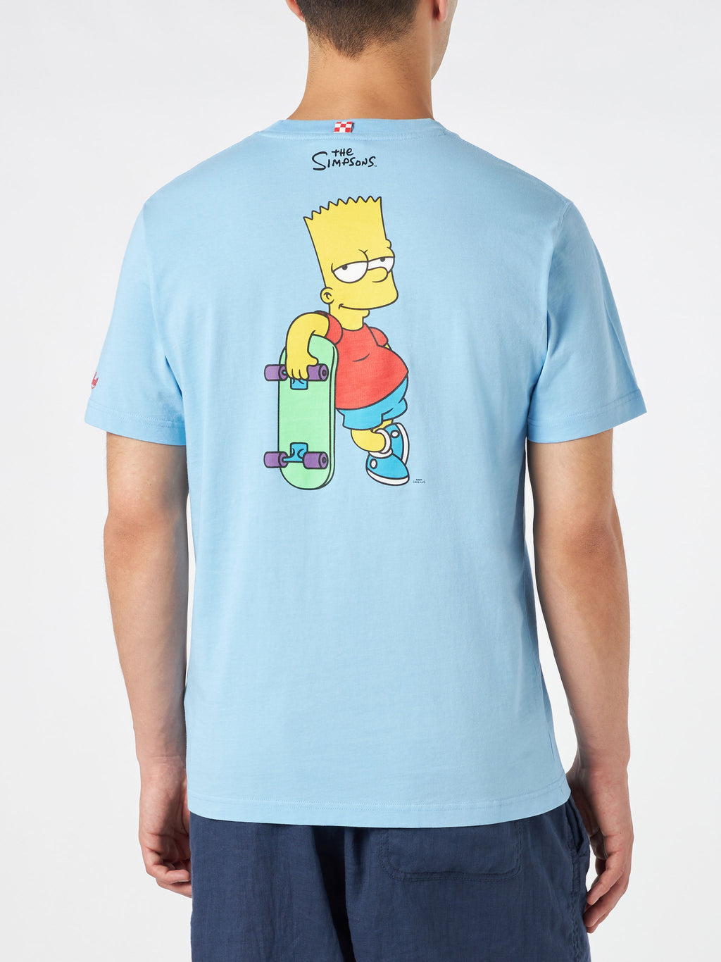 T-shirt azzurra con stampa Bart Simpson | Special Edition product image 3