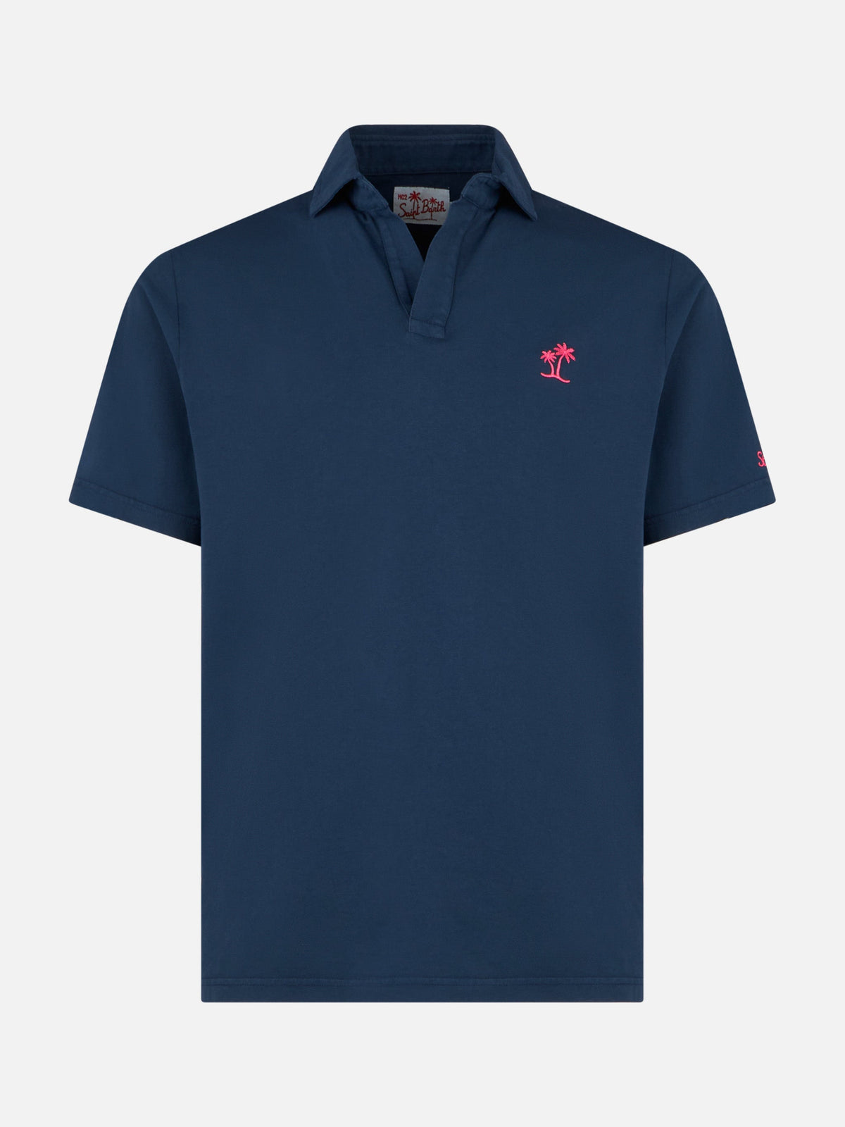 Polo Brighton blu navy tinta in capo product image 4