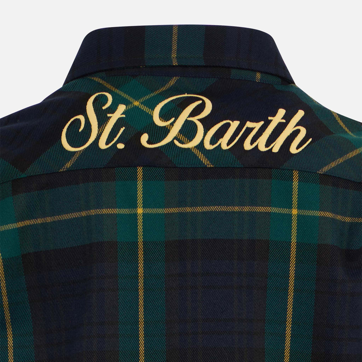 Camicia Seiser Jr tartan con ricamo logo product image 2