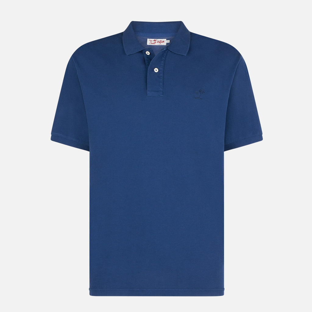 Polo Beverly Hills Vintage blu denim in piquet product image 4