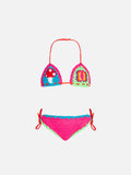 Bikini Lally in crochet con patch