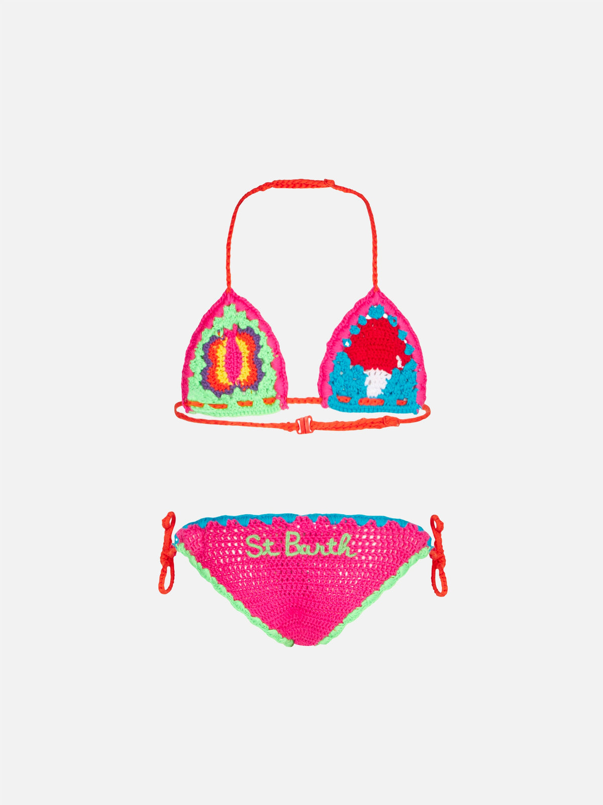 Bikini Lally in crochet con patch