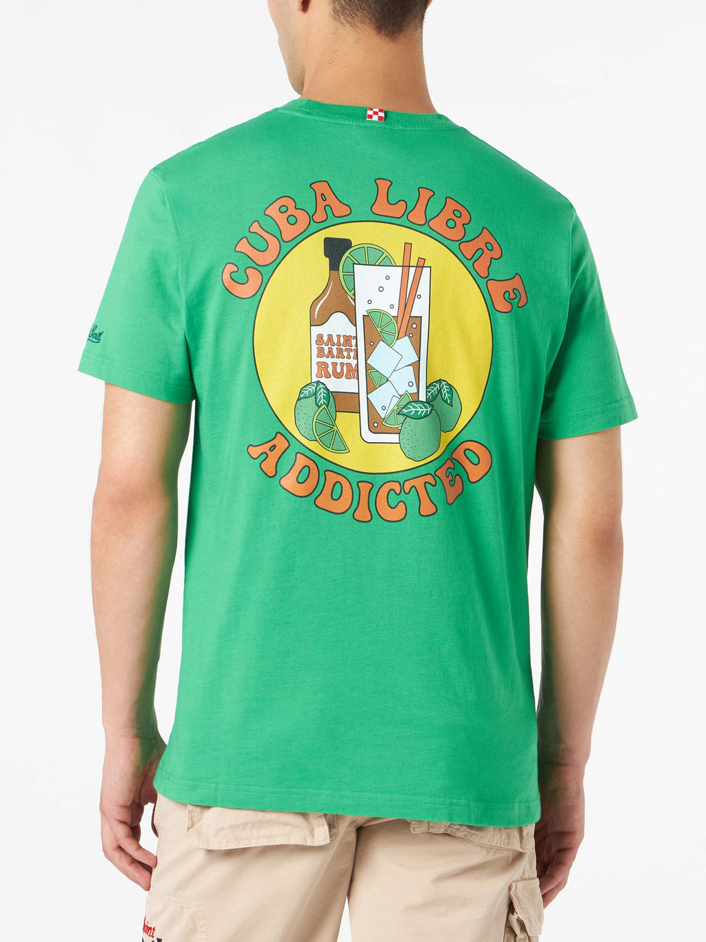 T-shirt verde con stampa Cuba Libre product image 3