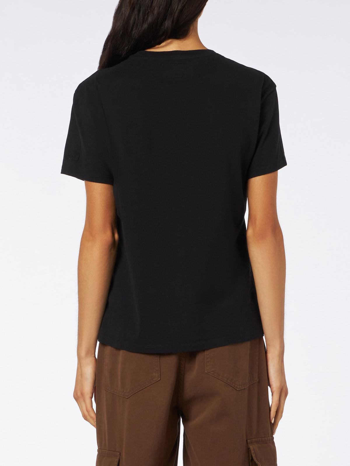 T-shirt Emilie nera con ricamo Apres Ski Queen product image 3