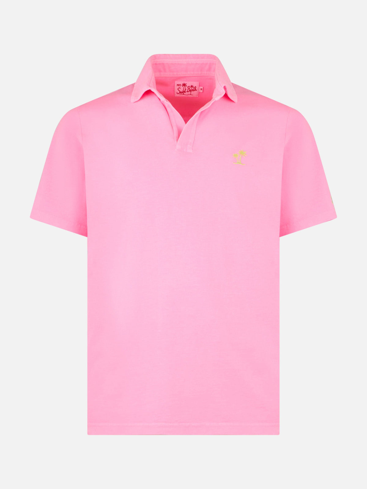 Polo Brighton rosa fluo tinta in capo product image 4