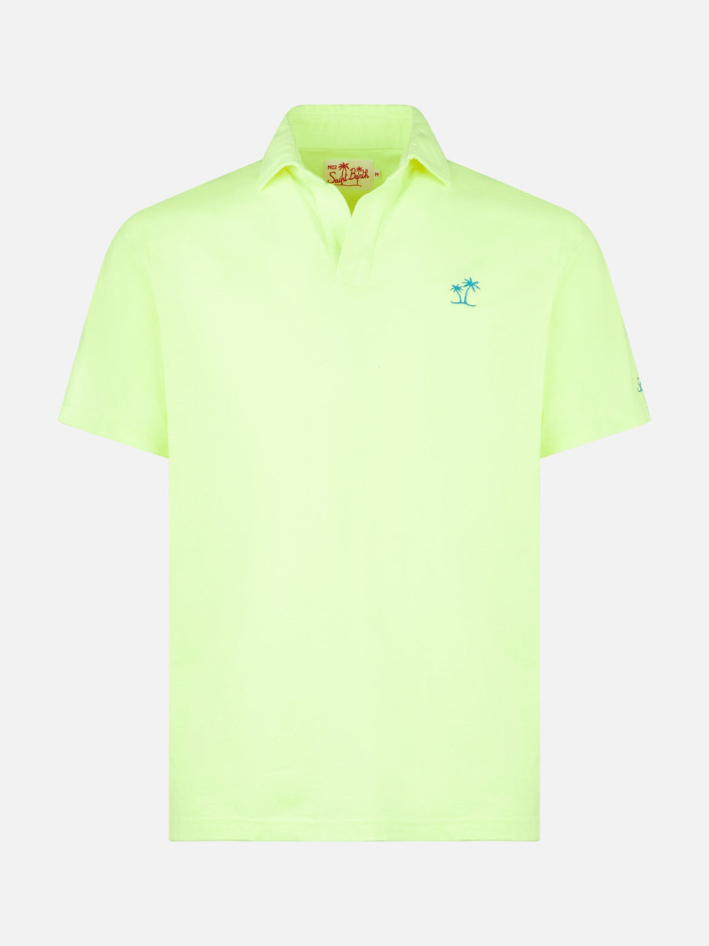 Polo Brighton gialla fluo tinta in capo product image 4