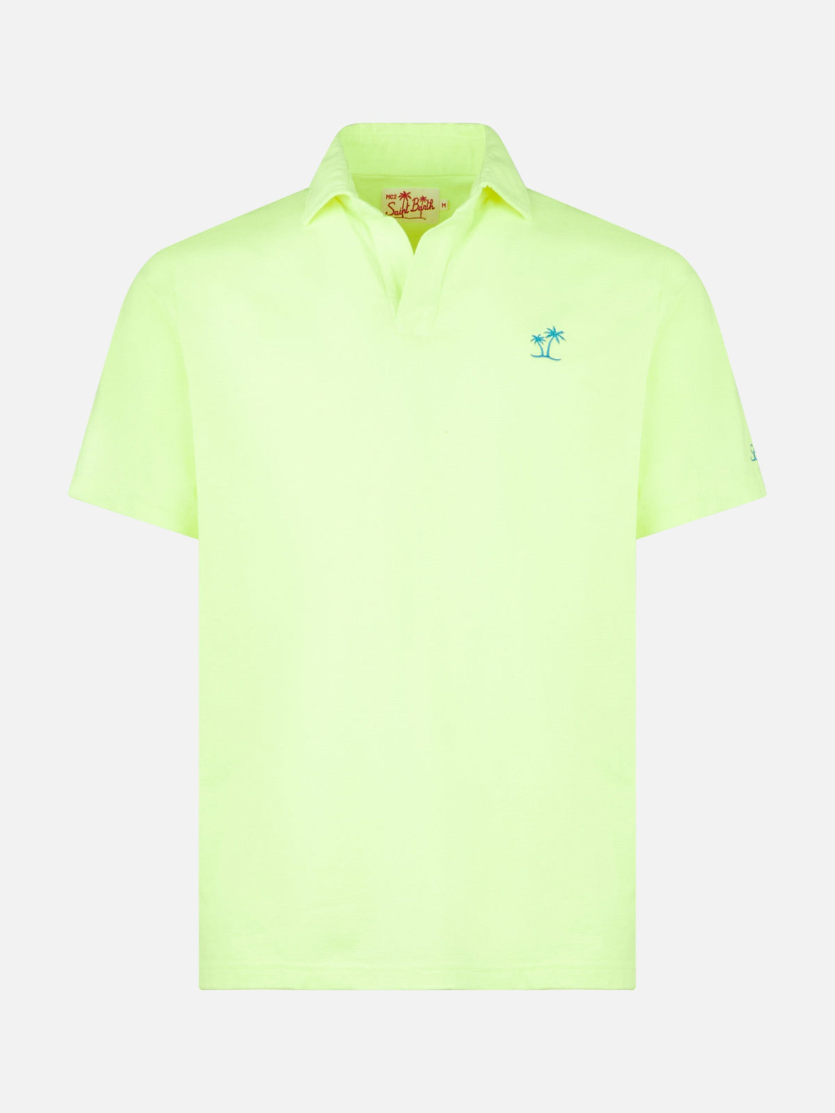 Polo Brighton gialla fluo tinta in capo product image 4
