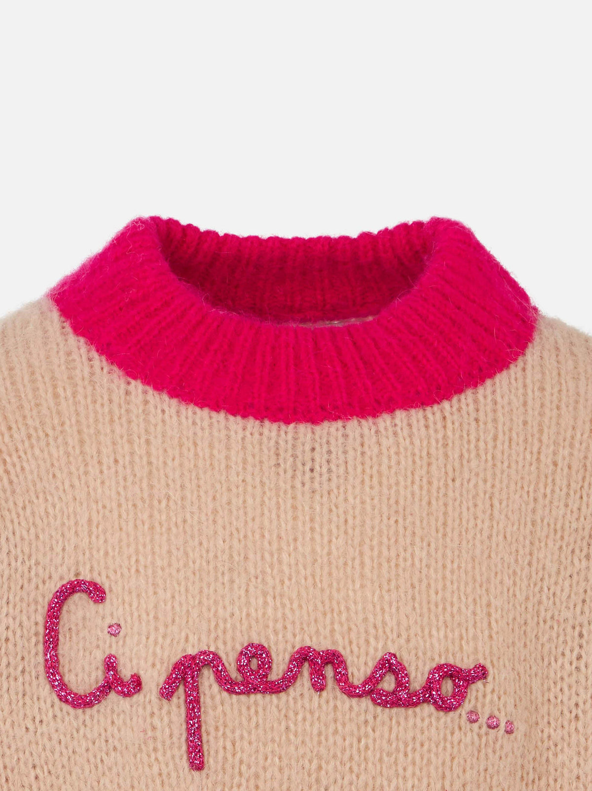 Maglia Danya Soft Jr con ricamo Ci penso