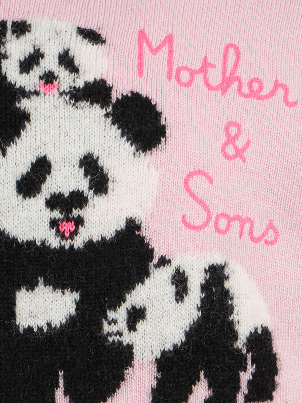 Maglia Princess rosa con ricamo Mother & Sons
