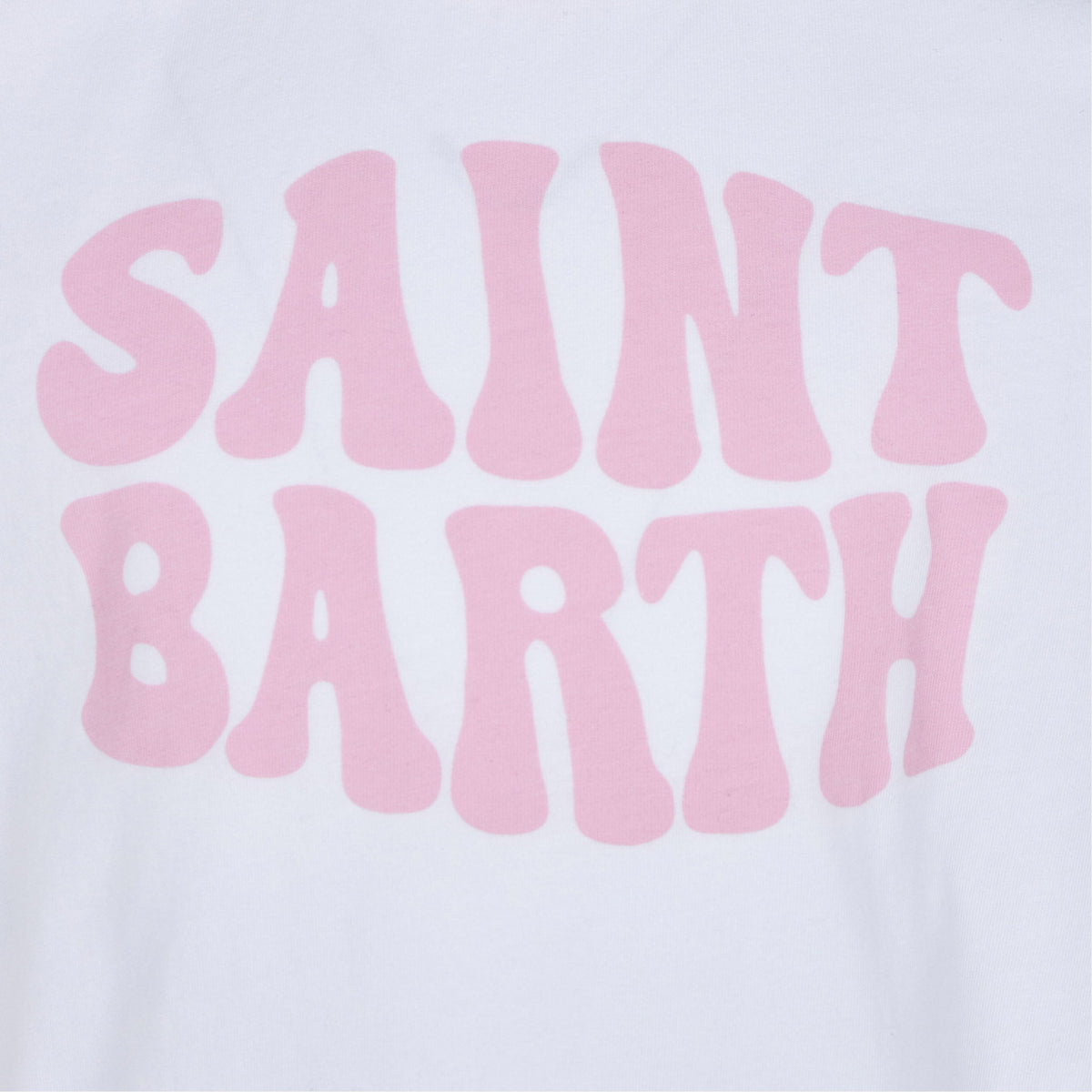 T-shirt Elly String bianca con stampa St. Barth groovy rosa product image 2