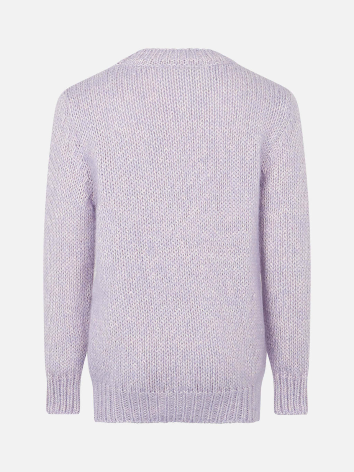 Maglia Princess Soft lilla con ricamo logo