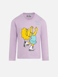 T-shirt Penny lilla a maniche lunghe con stampa Lisa product image 1