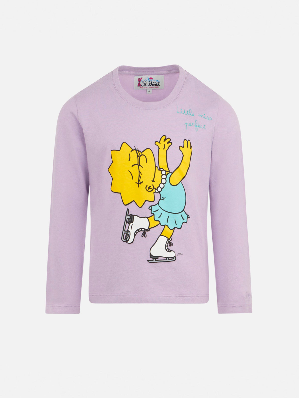 T-shirt Penny lilla a maniche lunghe con stampa Lisa product image 1