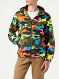 Giacca impermeabile Kauris con cappuccio e motivo camouflage product image 1
